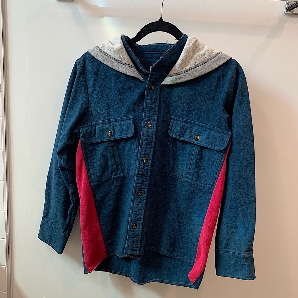 Snap by Fas In Frank Vintage Dark Teal Jacket